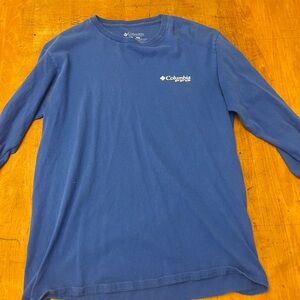 Columbia Navy Crew Neck Shirt